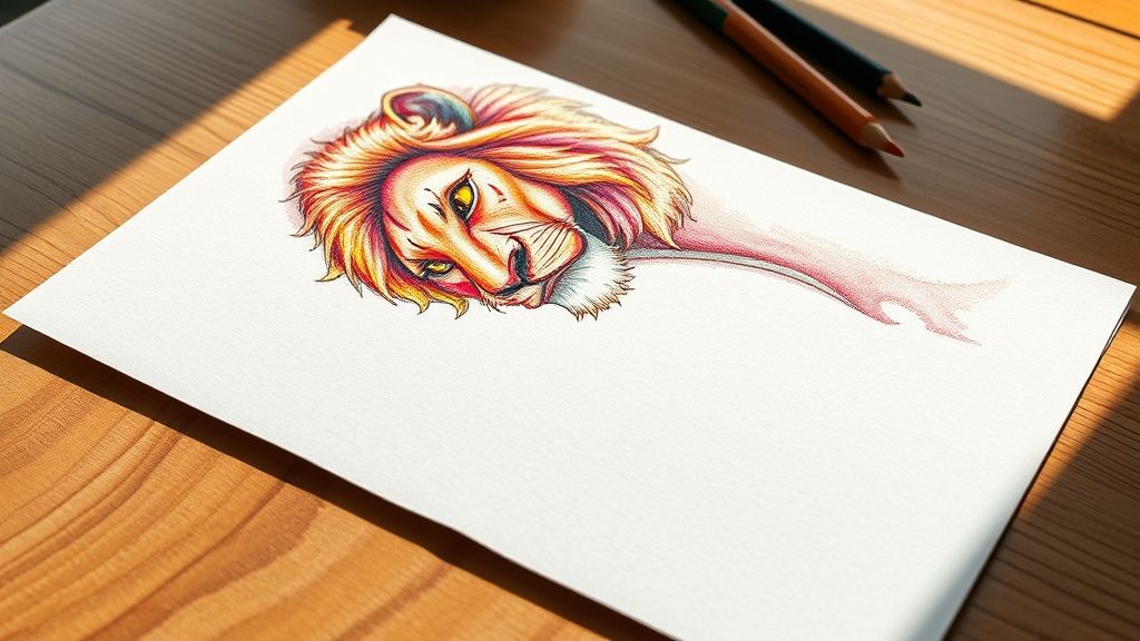 coloriage du Roi lion