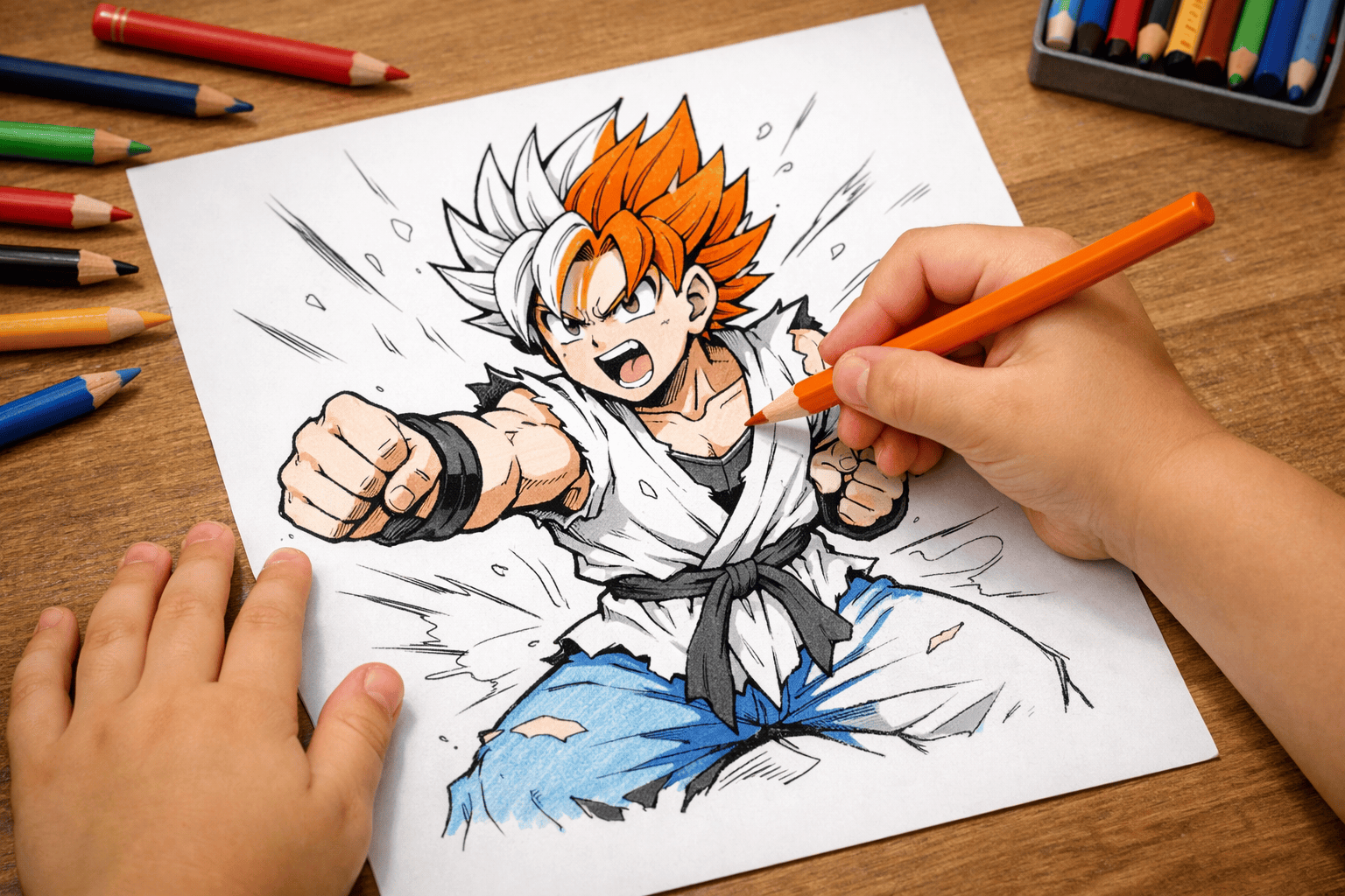 coloriage DBZ
