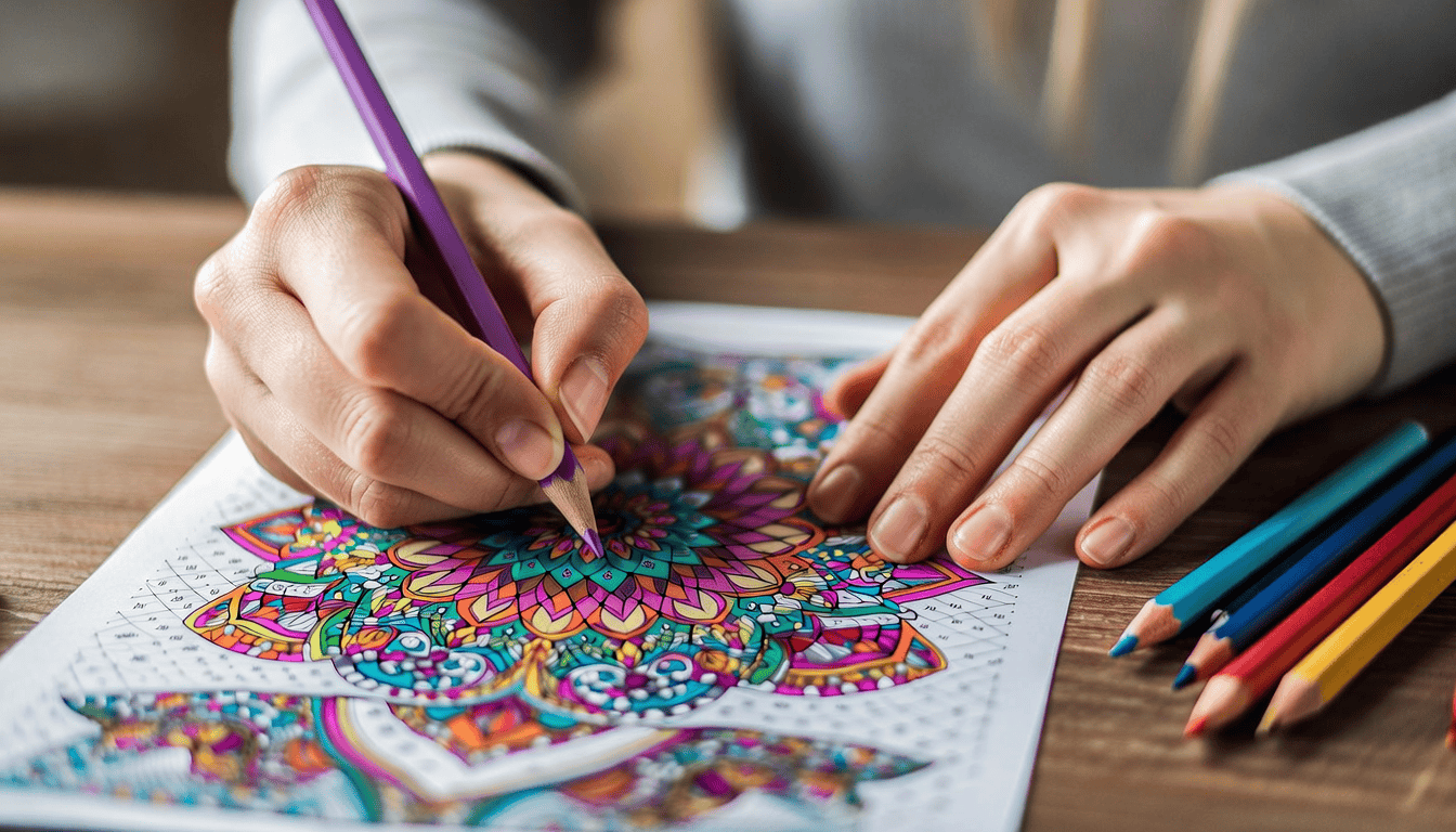 coloriage magique adulte