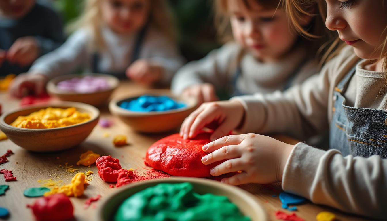 découvrez notre recette facile et rapide de pâte à modeler sans cuisson, parfaite pour éveiller la créativité des petits artistes. amusez-vous à créer des œuvres colorées en toute simplicité !