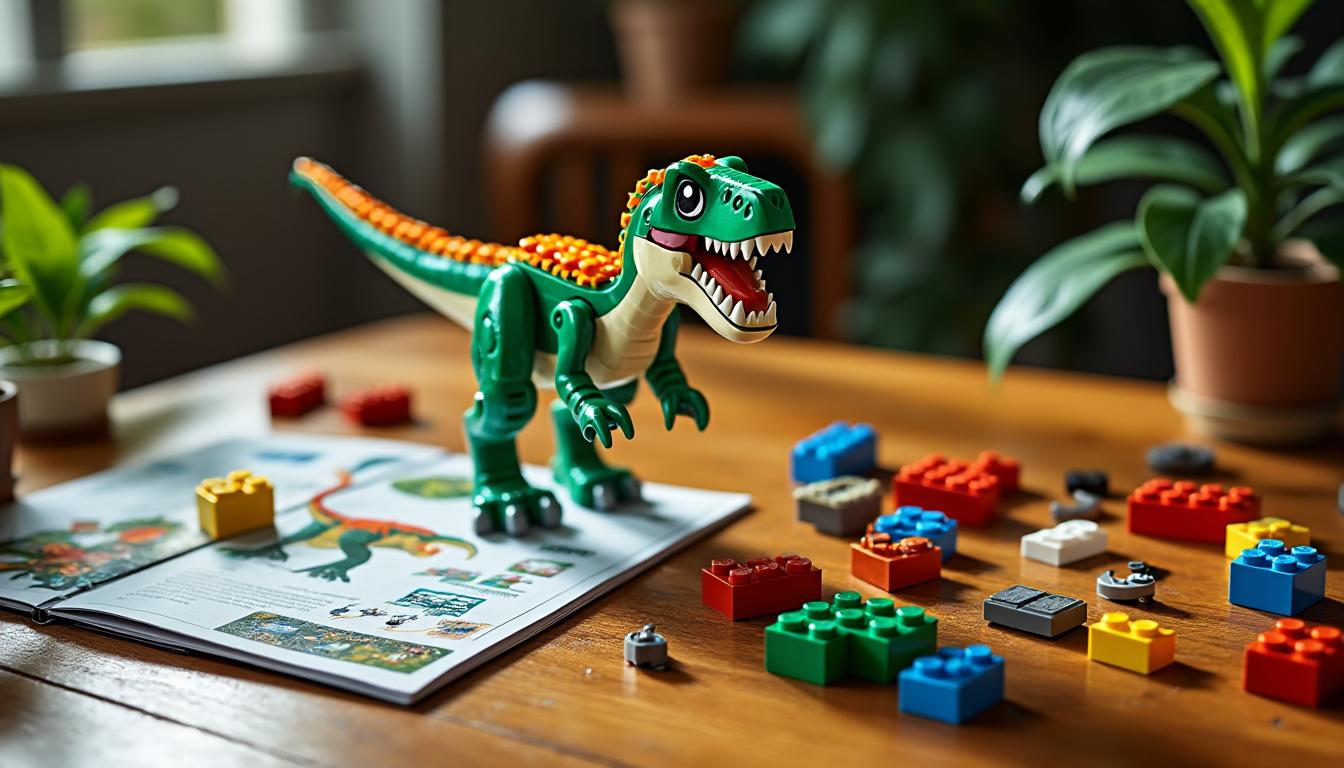 découvrez les étapes clés de la notice du lego creator dinosaure, expliquées en détail pour vous guider dans la construction de votre modèle. suivez notre guide étape par étape pour un assemblage facile et amusant qui ravira petits et grands !