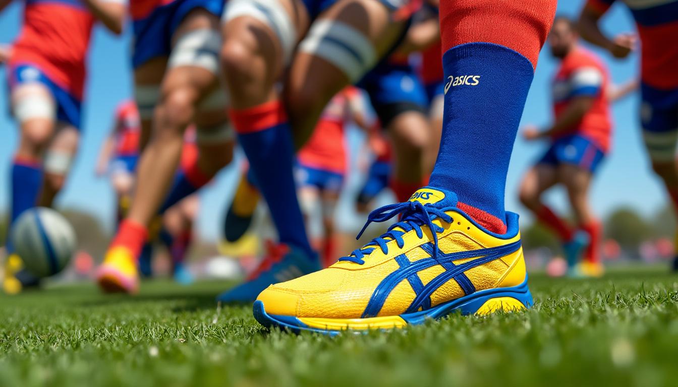 découvrez les dernières innovations et modèles incontournables des crampons de rugby asics pour cette saison. améliorez votre performance sur le terrain avec des chaussures alliant confort, adhérence et style. ne manquez pas les tendances qui feront la différence cette année !