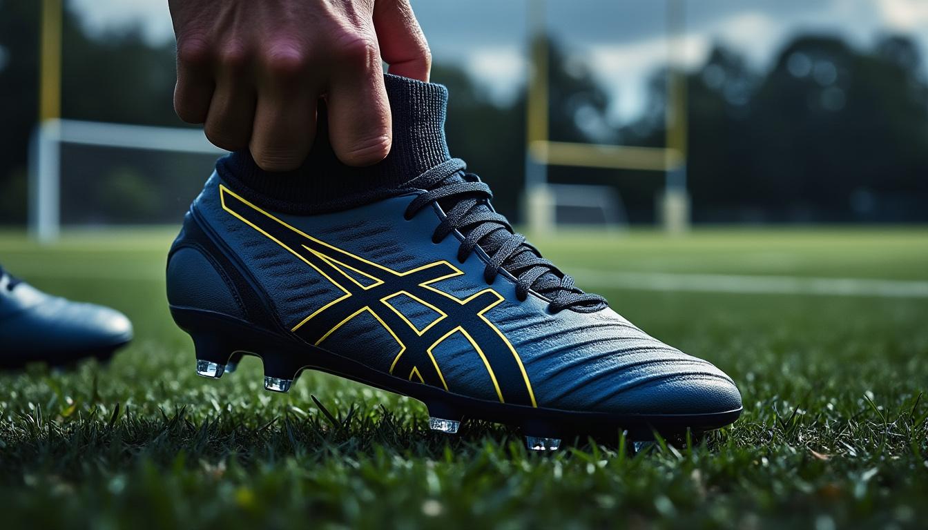 découvrez les dernières innovations des crampons de rugby asics pour cette saison. performance, confort et style se rencontrent dans une gamme de produits conçus pour optimiser votre jeu sur le terrain. ne manquez pas ces incontournables qui feront la différence lors de vos matchs.