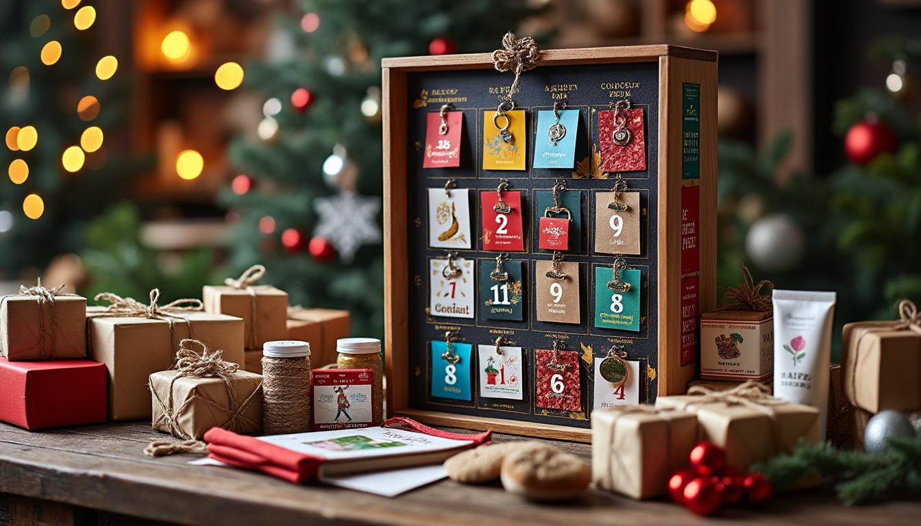 découvrez des idées originales et pratiques pour remplir un calendrier de l'avent destiné aux adolescents. des surprises amusantes qui raviront les jeunes, alliant petits cadeaux, bonbons et activités créatives pour un compte à rebours festif inoubliable.