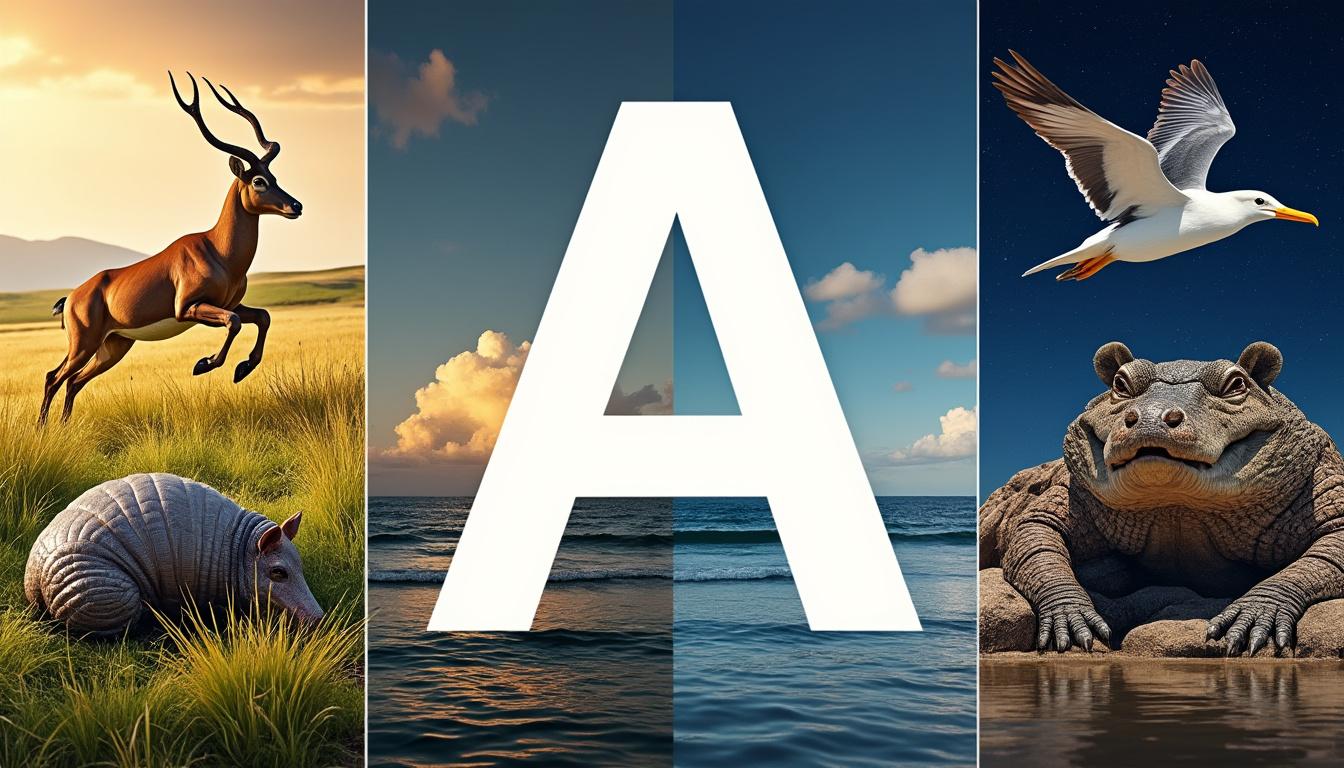 L’animal en a : liste d’animaux commençant par a pour les passionnés de nature