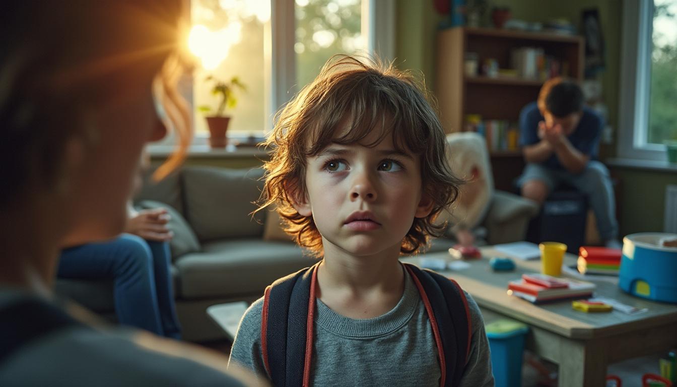 Les conséquences de laisser mon enfant ne veut pas aller à l’école