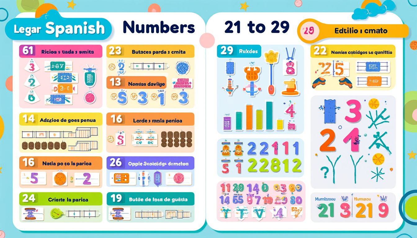 découvrez des astuces simples et efficaces pour apprendre à compter en espagnol au-delà de vingt. maîtrisez les nombres et progressez rapidement grâce à nos stratégies adaptées à tous les niveaux.