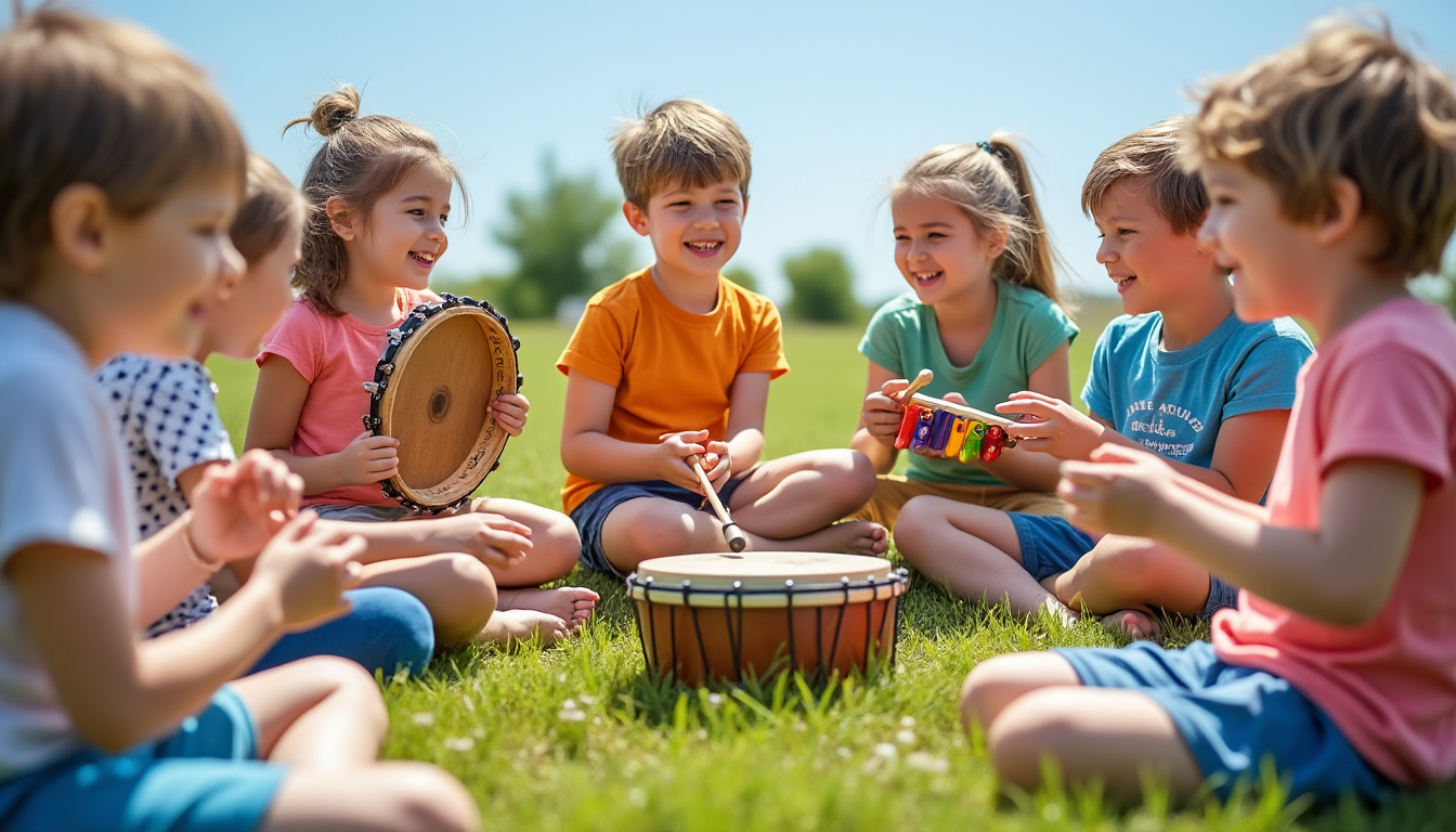 explorez comment l'activité musicale favorise le développement des enfants de 3 à 5 ans. découvrez ses bienfaits sur la créativité, la motricité et l'éveil sensoriel des tout-petits.