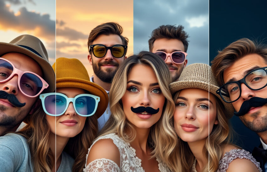 découvrez les meilleurs thèmes de photobooth avec accessoires rigolos pour un mariage amusant. idées originales, conseils et inspirations pour des photos inoubliables et une ambiance festive garantie lors de votre réception.