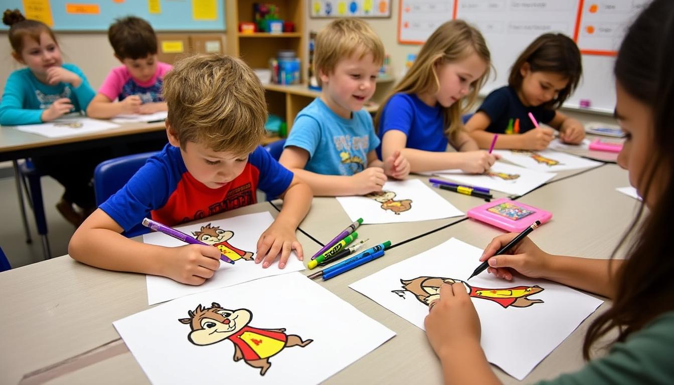 découvrez 10 idées créatives pour colorier alvin et les chipmunks, parfaites pour stimuler l'imagination des enfants et ajouter une touche unique à leurs dessins.