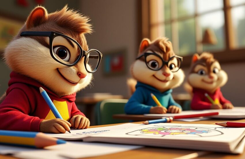 découvrez 10 idées créatives pour le coloriage alvin et les chipmunks, parfaites pour stimuler l'imagination des petits fans tout en s'amusant.