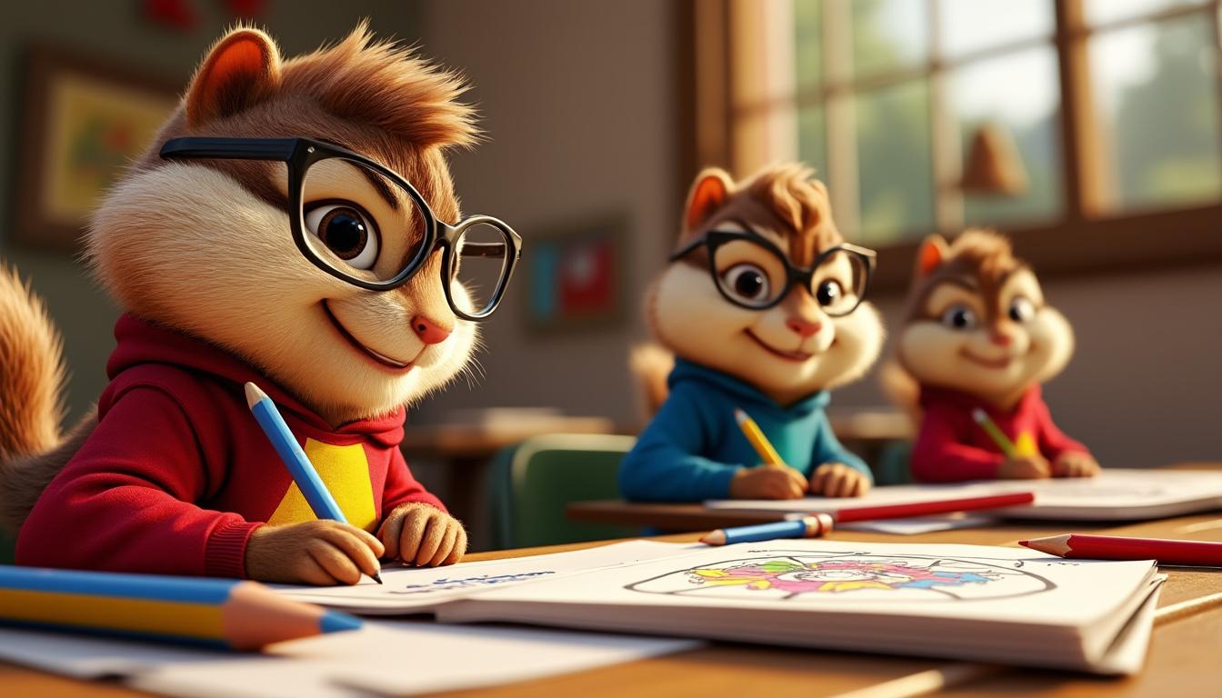 découvrez 10 idées créatives pour le coloriage alvin et les chipmunks, parfaites pour stimuler l'imagination des petits fans tout en s'amusant.