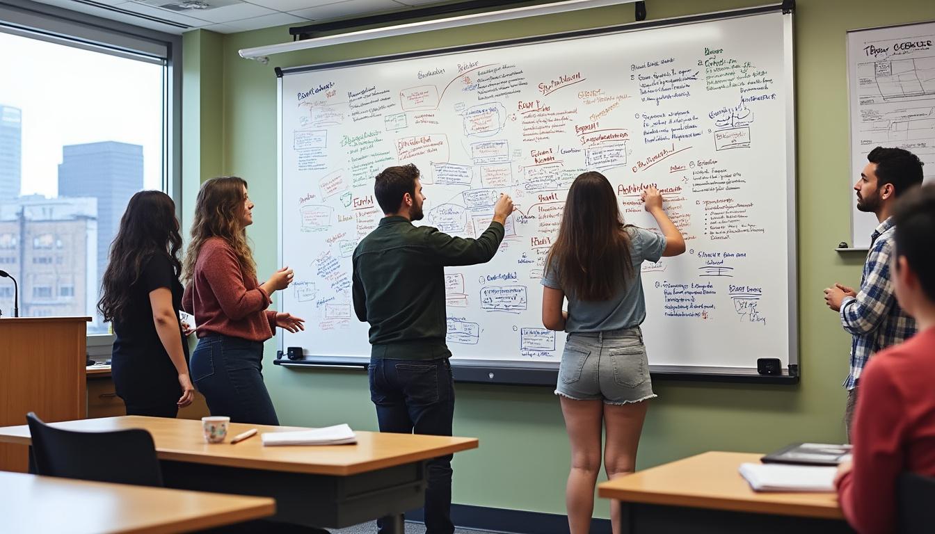 découvrez comment la carte mentale 'habiter une métropole en 6e' facilite la compréhension des enjeux urbains en structurant les informations clés pour mieux appréhender la vie dans une grande ville.