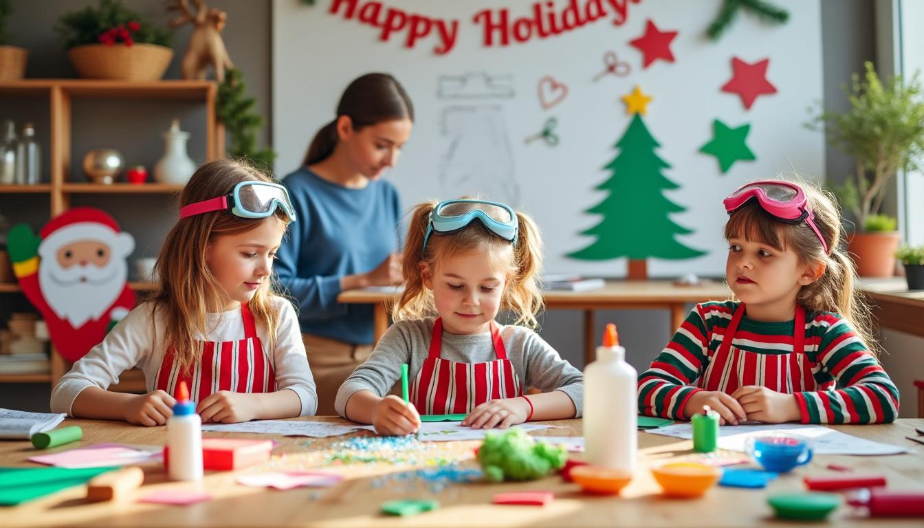 découvrez comment organiser un atelier de bricolage de noël adapté aux enfants de grande section de maternelle, avec des idées créatives et faciles à réaliser pour éveiller leur imagination.