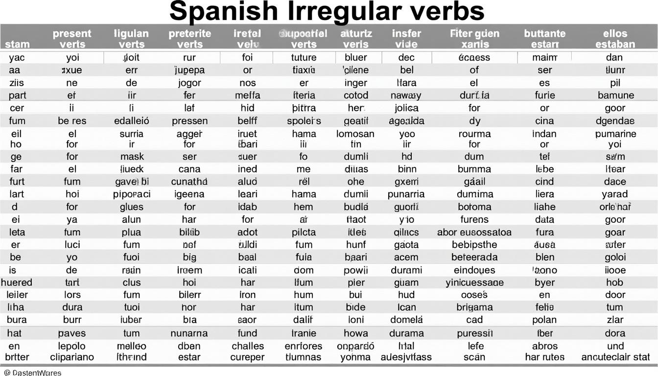 découvrez pourquoi maîtriser les verbes irréguliers en espagnol est essentiel pour améliorer votre niveau et parler plus fluidement.