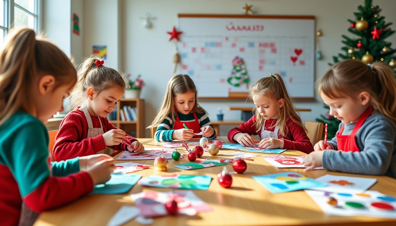découvrez comment intégrer des activités de noël adaptées à la maternelle dans votre programme scolaire pour stimuler la créativité et l'esprit festif des enfants.