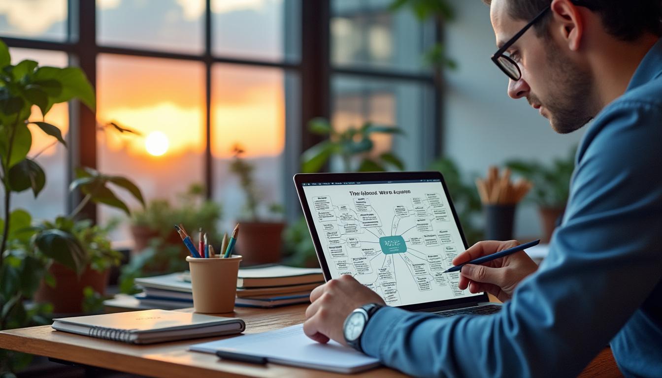 découvrez comment une carte mentale sur la conjugaison de tous les temps peut révolutionner votre apprentissage en rendant les règles plus claires et faciles à mémoriser.