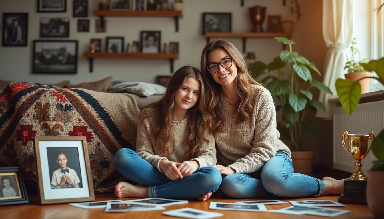 découvrez un poème touchant d'une maman dédié à sa fille, célébrant l'amour inconditionnel et le lien unique entre mère et enfant.
