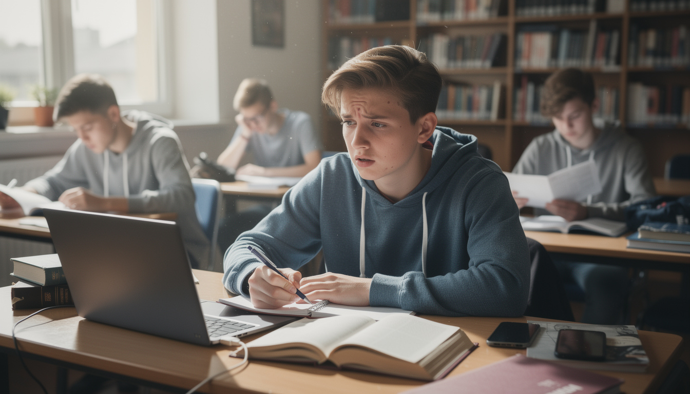 découvrez les témoignages d'adolescents sur leur expérience du stress avant les examens et comment ils le vivent au quotidien.