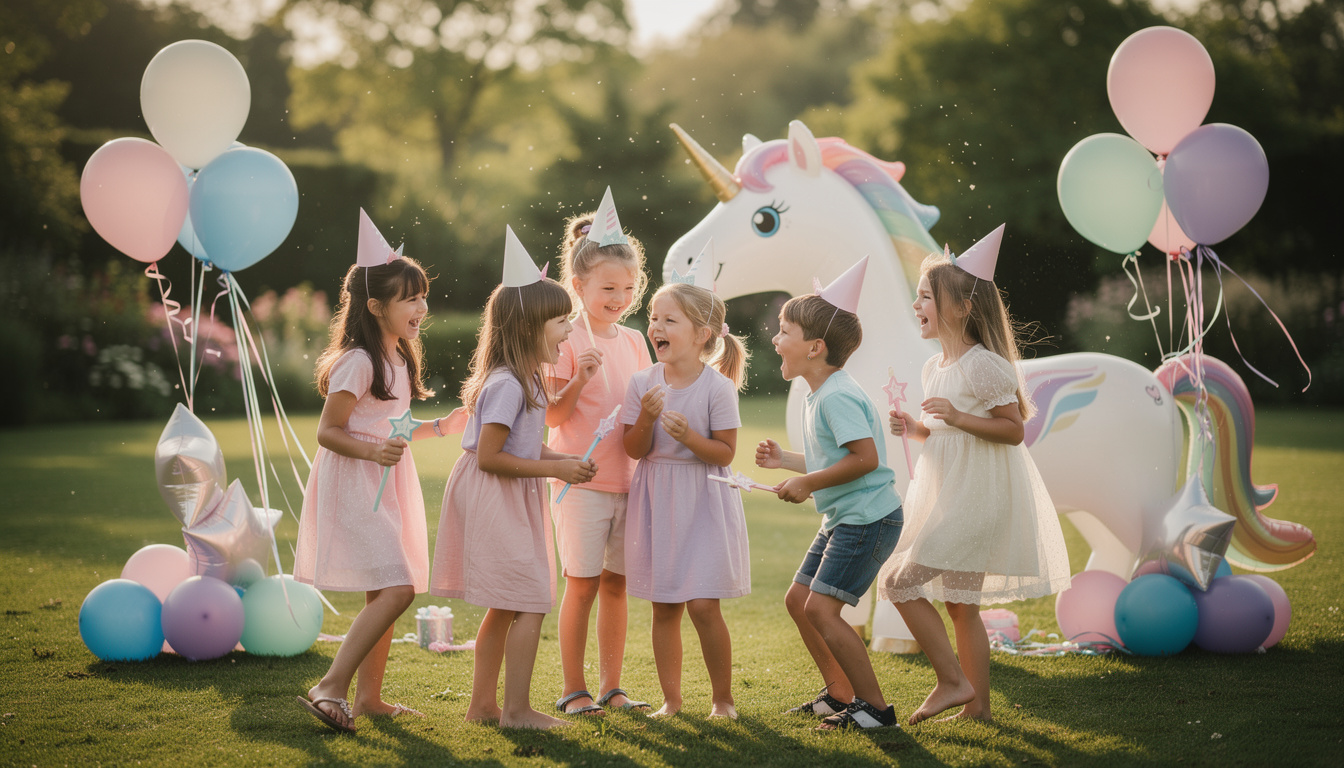 découvrez comment organiser une fête pour enfants sur le thème licorne et créer une ambiance féerique inoubliable avec des décorations magiques, des activités amusantes et des idées originales.