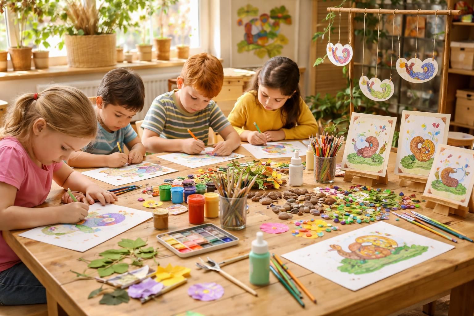 découvrez des idées originales pour intégrer le coloriage d'escargot dans vos activités manuelles et stimuler la créativité des enfants.