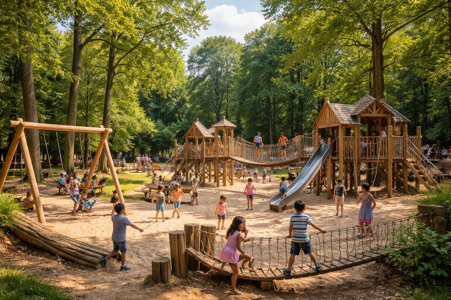 découvrez la plaine de jeux bois de la cambre, un espace où aventure et plaisir se mêlent pour offrir aux enfants un lieu de divertissement naturel et sécurisé.