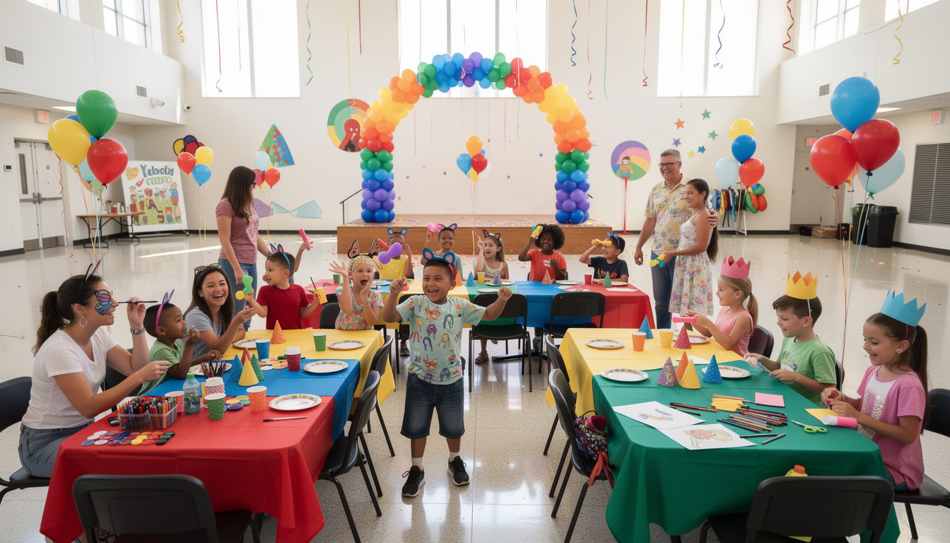 découvrez le top 5 des idées créatives pour organiser une fête inoubliable pour enfants dans une salle municipale. activités, décorations et conseils pour un événement parfait.