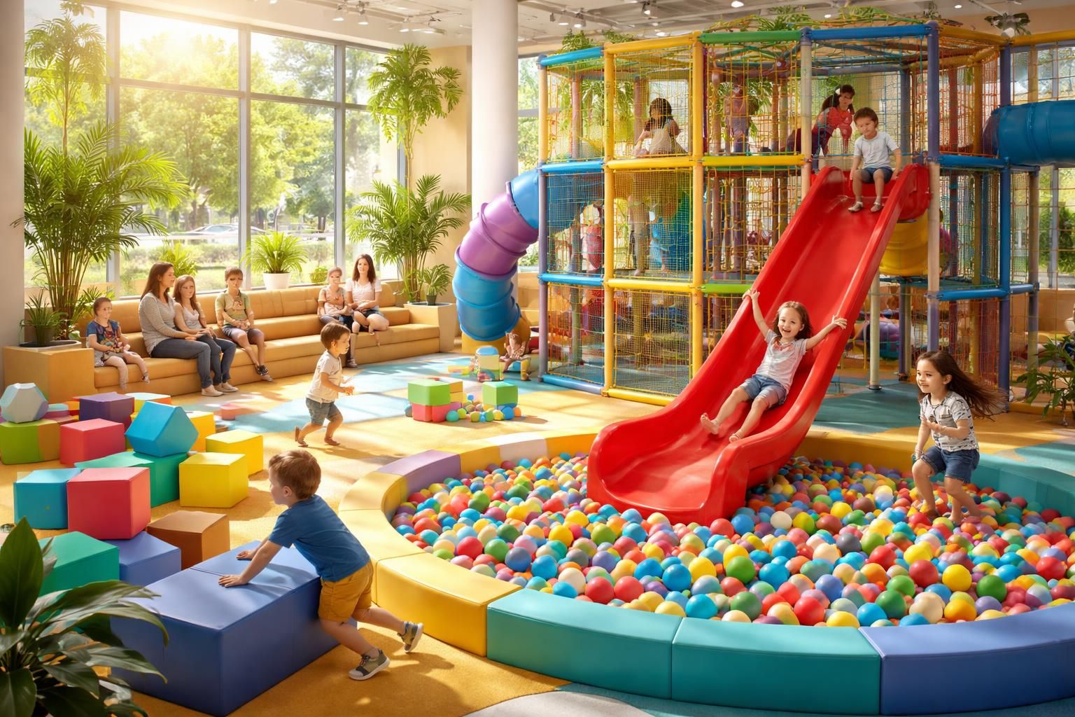 découvrez les activités ludiques variées proposées dans un parc de jeux intérieur dans le var, idéal pour toute la famille et les enfants de tous âges, dans un espace sécurisé et convivial.