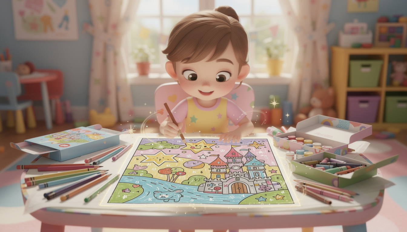 découvrez les secrets du coloriage magique sur les doubles, une méthode ludique pour apprendre tout en s'amusant et développer la concentration des enfants.