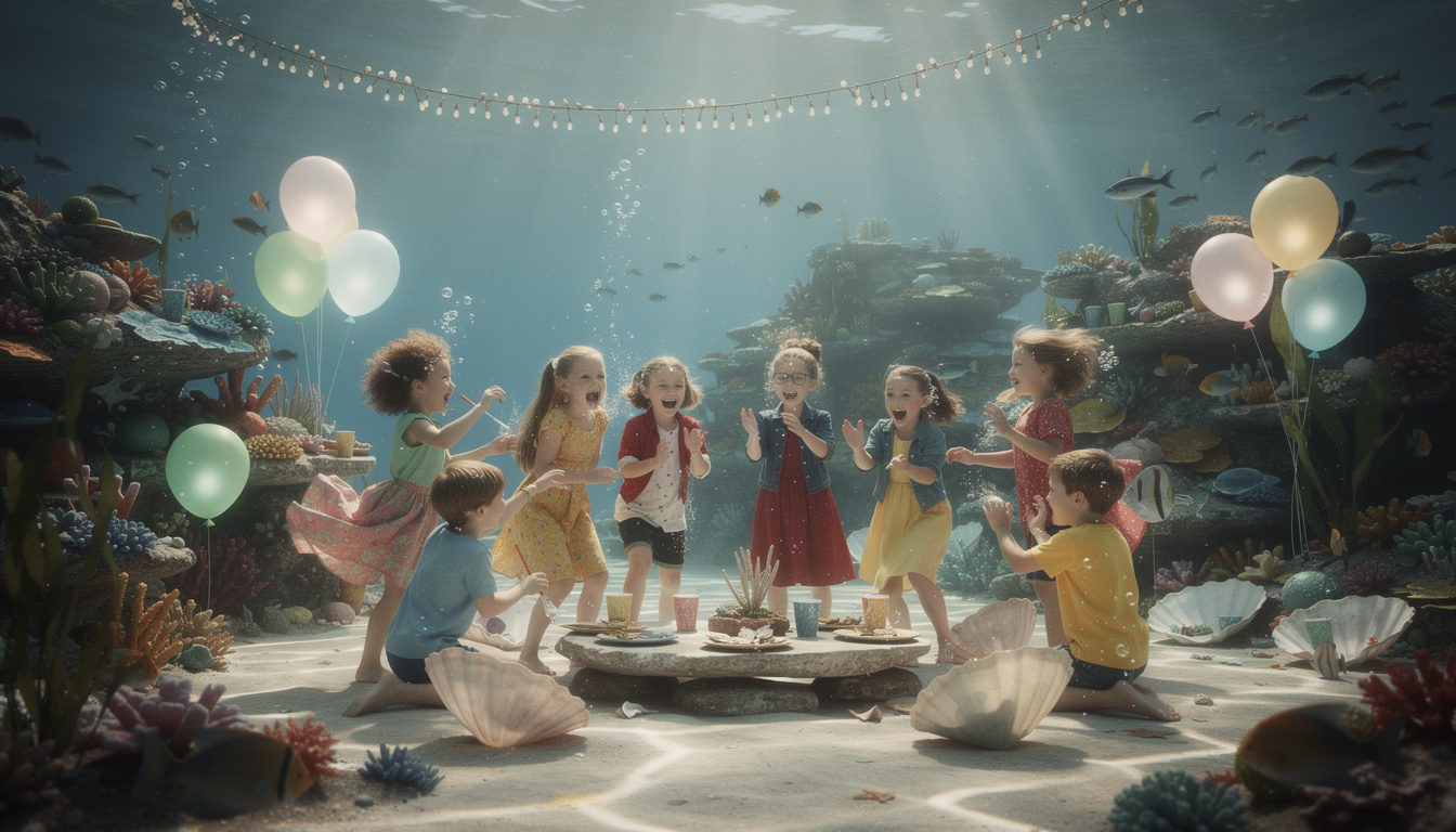 découvrez comment organiser une fête d'anniversaire inoubliable pour enfants sur le thème de l'océan magique : idées de décoration, activités, jeux et conseils pratiques pour émerveiller petits et grands.