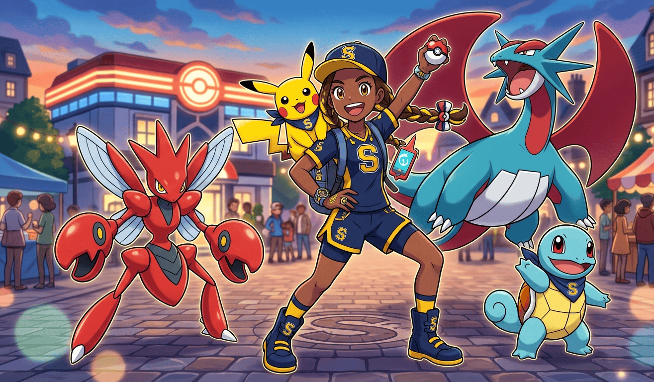 personnage de Pokémon en S