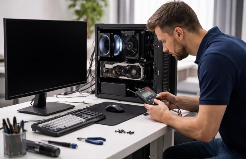 découvrez comment diagnostiquer simplement un écran noir et déterminer si la panne provient de la gpu ou de l'écran.