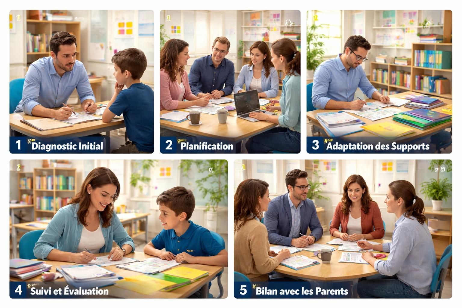 découvrez les 5 étapes essentielles pour réussir la mise en œuvre d'un projet d'accueil personnalisé (pap) en école, conformément aux directives de l'éducation nationale.