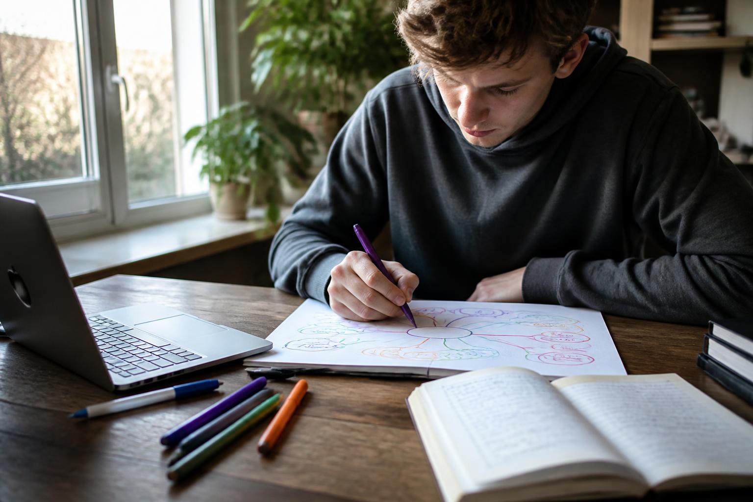 Les avantages d&rsquo;une carte mentale du prétérit en anglais pour vos études