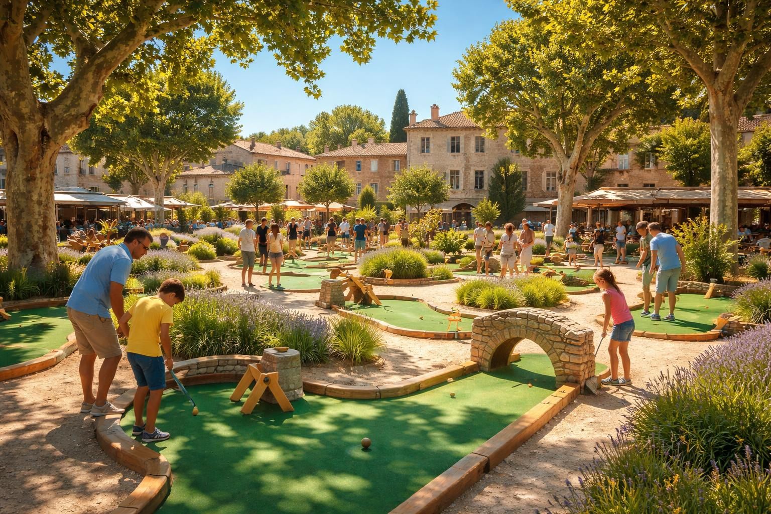 Les incontournables mini golfs à Avignon : où s&rsquo;amuser cet été