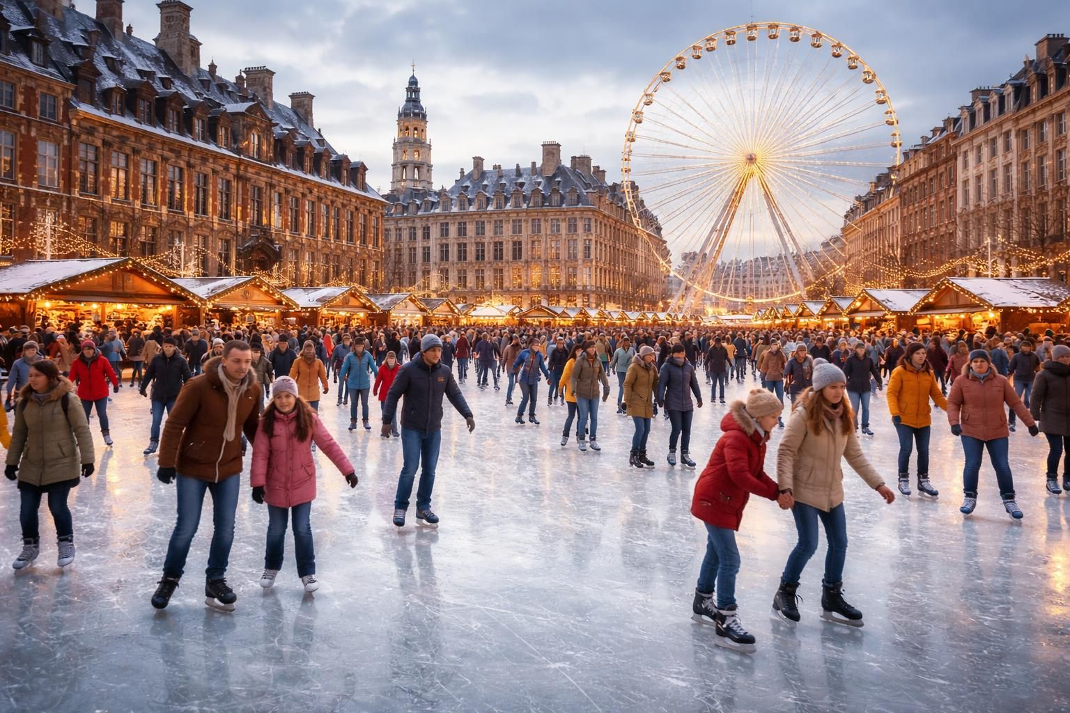 Les patinoires à Lille que vous ne devez pas manquer cette saison