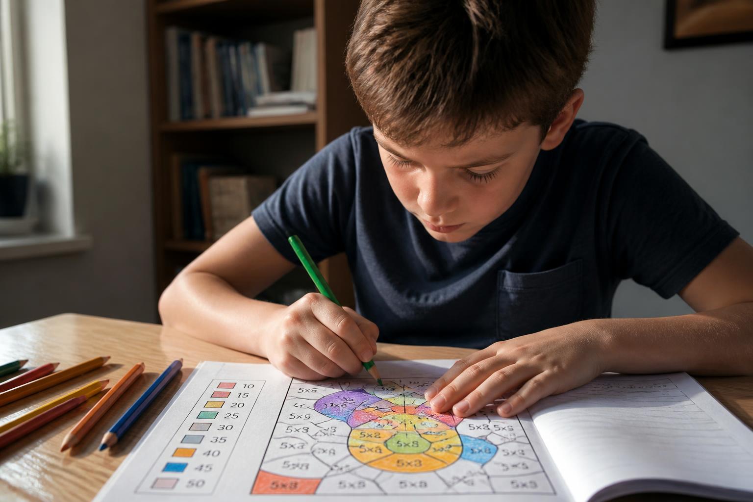 Pourquoi le coloriage magique : tables de multiplication est essentiel pour les apprentis