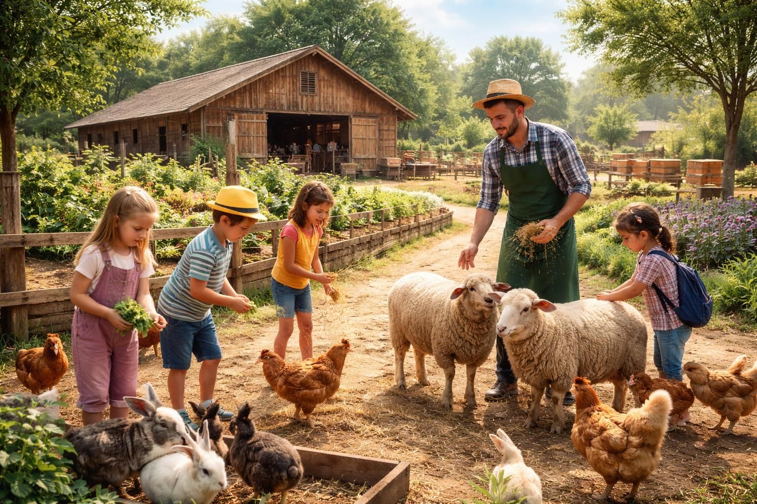 La ferme pédagogique à Ezanville : un lieu d&rsquo;apprentissage et de découvertes