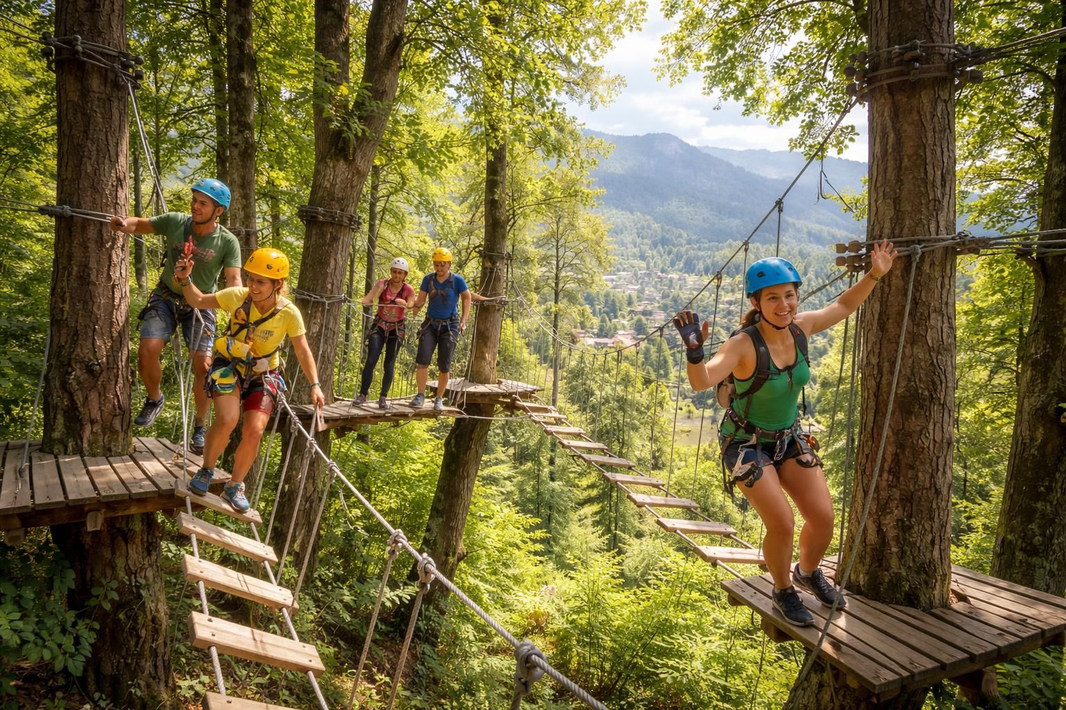 Les bienfaits de l&rsquo;accrobranche à la Cote Saint André pour le bien-être physique et mental