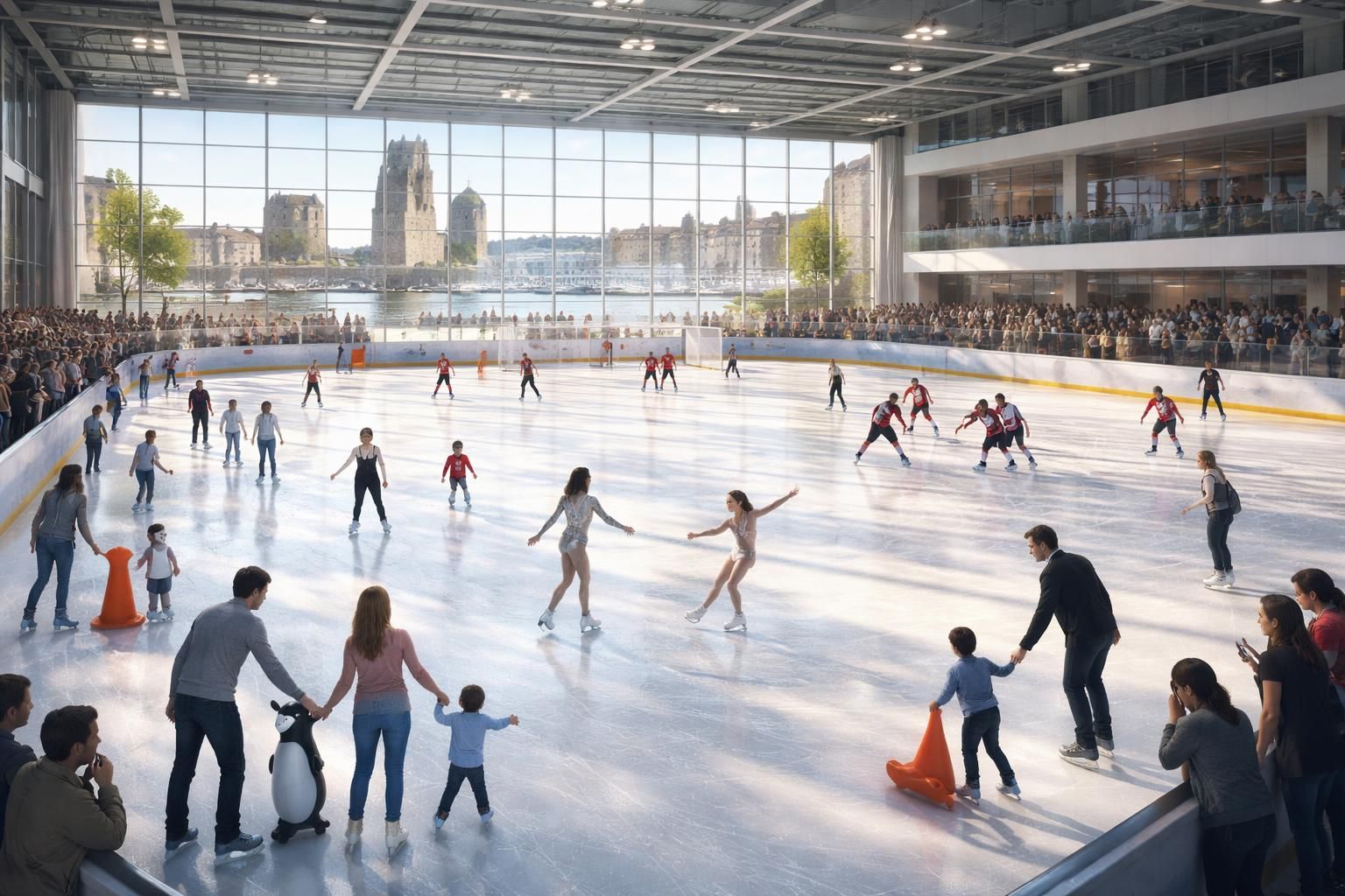 Les différents types d&rsquo;activités disponibles à la patinoire à La Rochelle