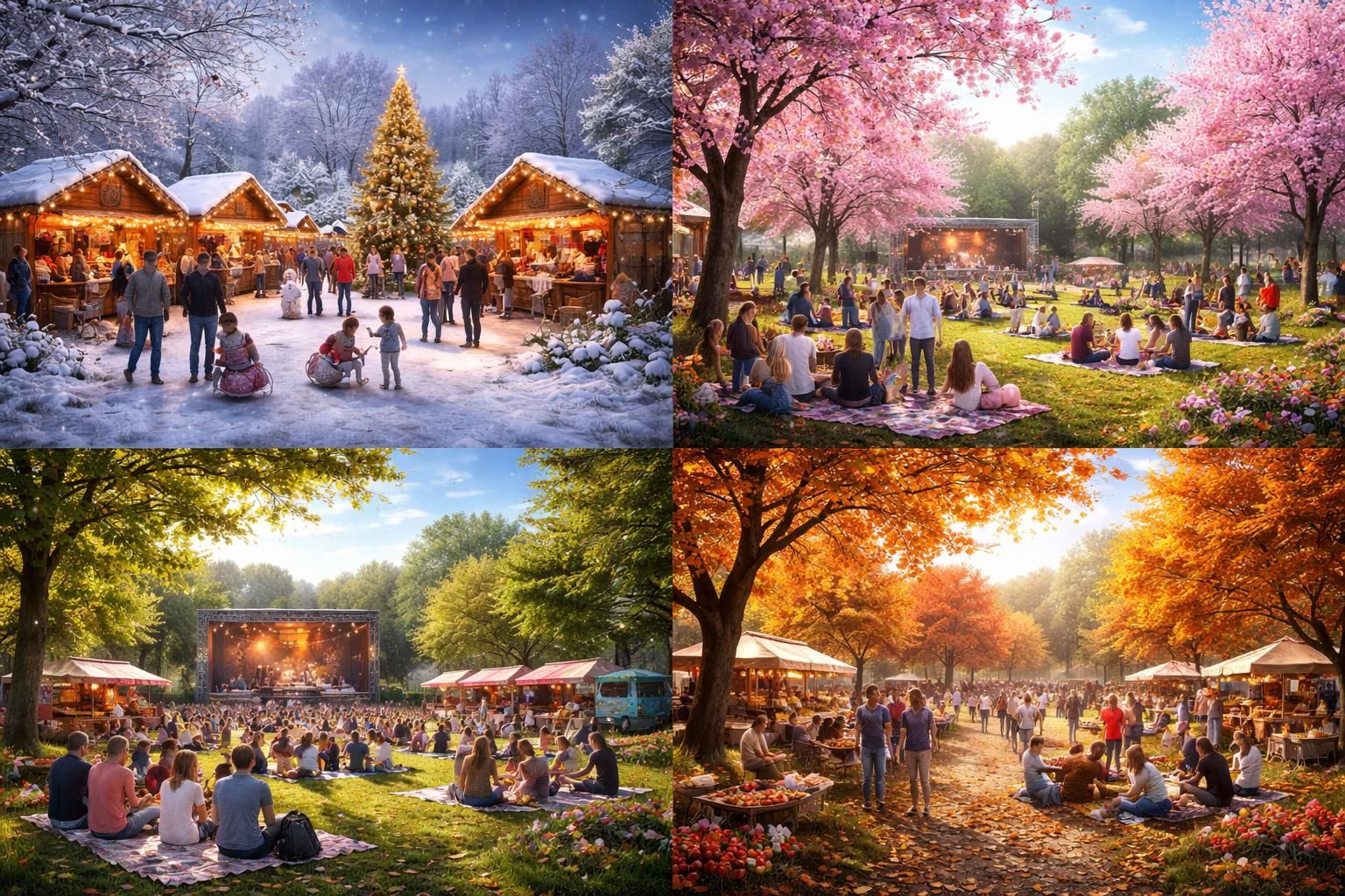 Les événements saisonniers à ne pas manquer au parc Henri Barbusse
