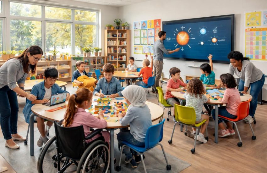 découvrez comment les pratiques pédagogiques innovantes favorisent une école inclusive, en adaptant l'enseignement pour répondre aux besoins de tous les élèves.