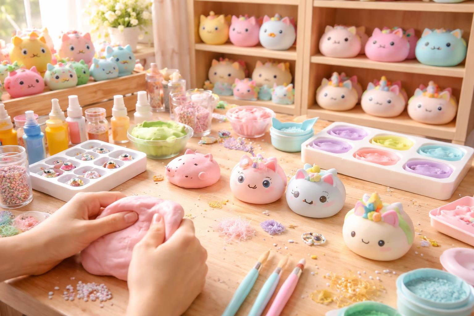 Les secrets des squishies kawaii faits maison