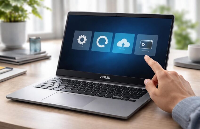 découvrez comment utiliser les options de récupération au démarrage sur votre pc asus grâce à notre guide pas à pas simple et complet.