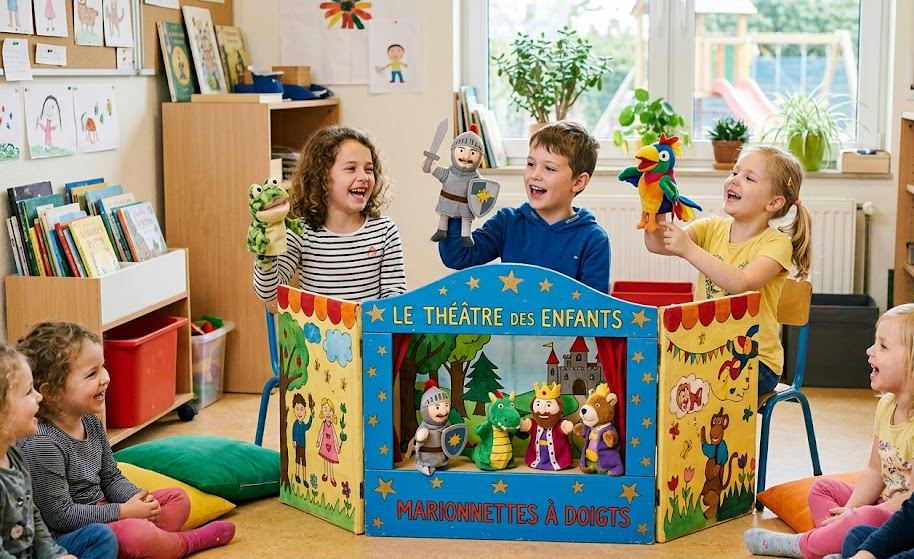 histoires courtes marionnettes