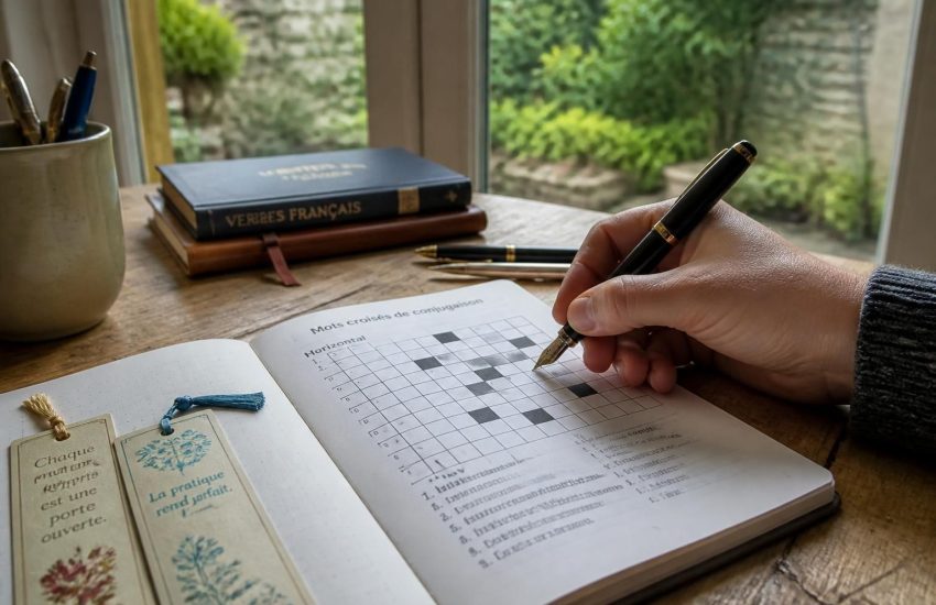 boostez vos compétences en conjugaison de manière ludique avec nos mots croisés amusants, parfaits pour apprendre tout en s'amusant.