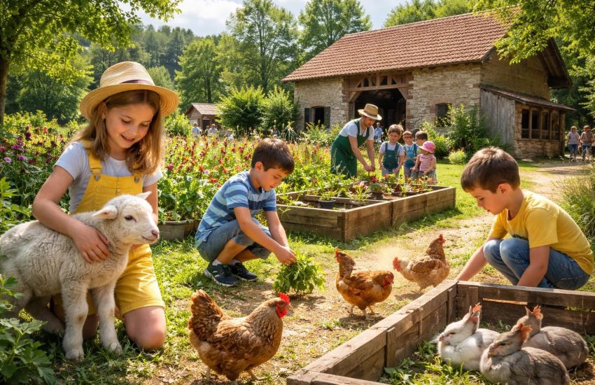 découvrez la ferme pédagogique à voiron, un lieu idéal pour les enfants avec des activités ludiques et éducatives au contact des animaux et de la nature.